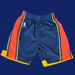 Golden State Warriors 2009-10 Throwback Mitchell & Ness Hardwood Classics Shorts